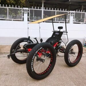 TrikExplor Quad F426E 4WD ElectricFatTire Recumbent Quad 18 (3)