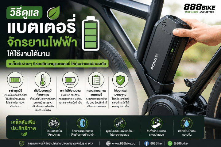 electric bike battery maintenance