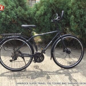 จักรยานทัวริ่งเฟรมเหล็ก DARKROCK SUPER TRAVEL 700 TOUING BIKE (2)